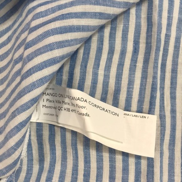 Mango Linen Blouse - Picture 7 of 8